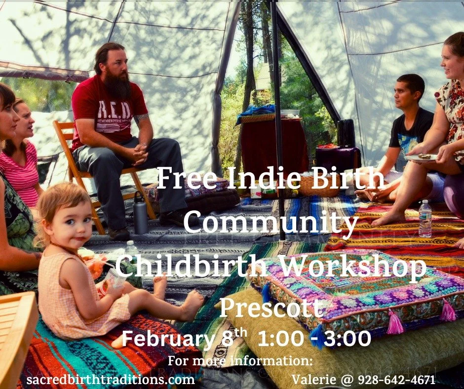 Sunday, February 8th, 2026
1:00-3:00 PM
Prescott, AZ

Join us in this multi-media and experiential learning event. We hope that you will feel fully immersed in what birth looks like and feels like when we respect the process.

You will leave this wor
