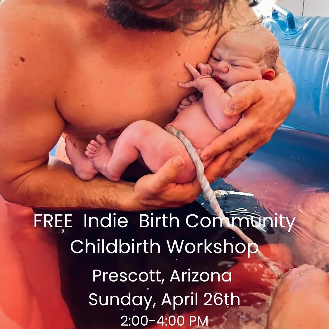 Join us in this FREE multi-media and experiential learning event. We hope that you will feel fully immersed in what birth looks like and feels like when we respect the process.

This class is a great introduction to undisturbed birth and the natural 