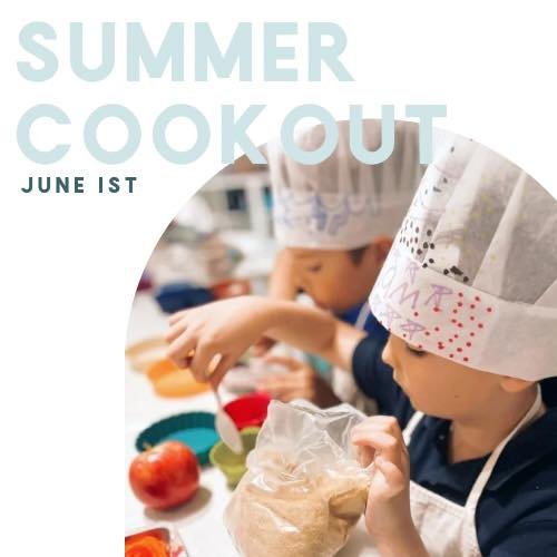 KID CHEFS SUMMER COOKOUT
Saturday, June 1st
10am-1pm

Join us for a special Saturday edition of Kid Chefs. During this three-hour kids culinary workshop, we'll prepare three courses using a range of techniques and ingredients. We are excited to share