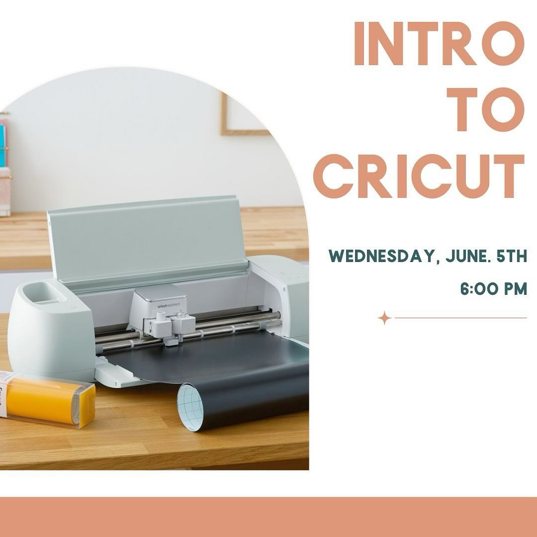 Do you have a Cricut collecting dust in the back of the closet because you never got around to learning how to use it? Or have you been looking for a reason to go out and get one? Here&rsquo;s your chance to learn the basic tools to get started! Join