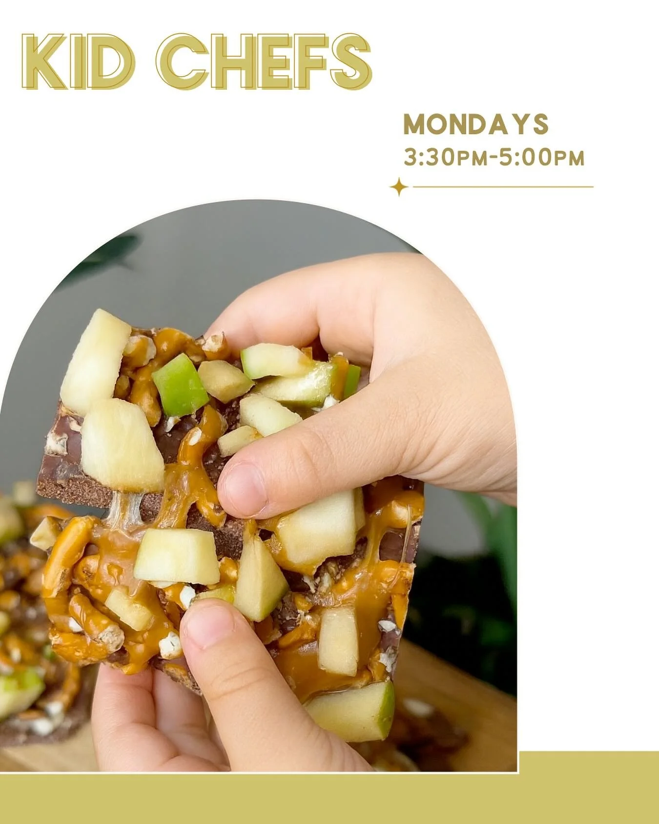 An all new session of Kid Chefs begins on Monday! We&rsquo;re so excited for 7 weeks of delicious, cozy fall recipes like caramel apple bark, loaded baked potato soup, Japanese curry and more! Link to register in profile. 🍜 🧑&zwj;🍳