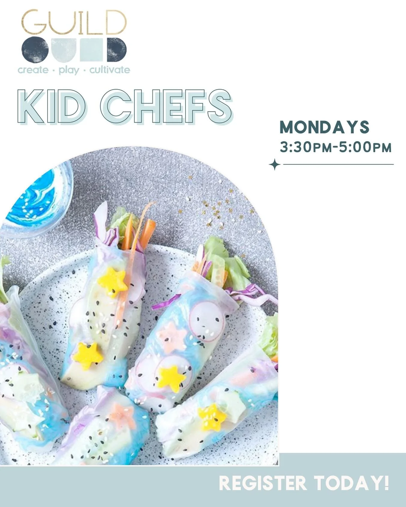 Small chefs, big fun!

An all new session of Kid Chefs starts Monday&mdash;where small hands learn big skills! From mixing and measuring to chopping and saut&eacute;ing to tasting their own creations, kids will explore food, build confidence, and hav