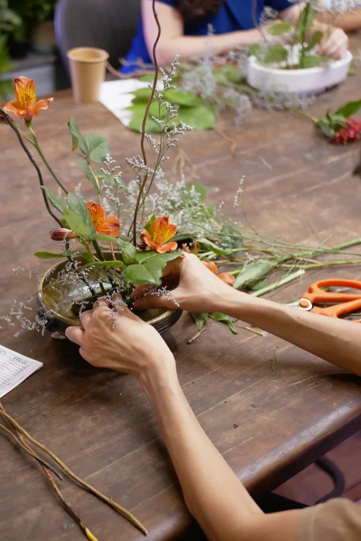Spring Equinox Ikebana Flower Class - March 24th  6pm