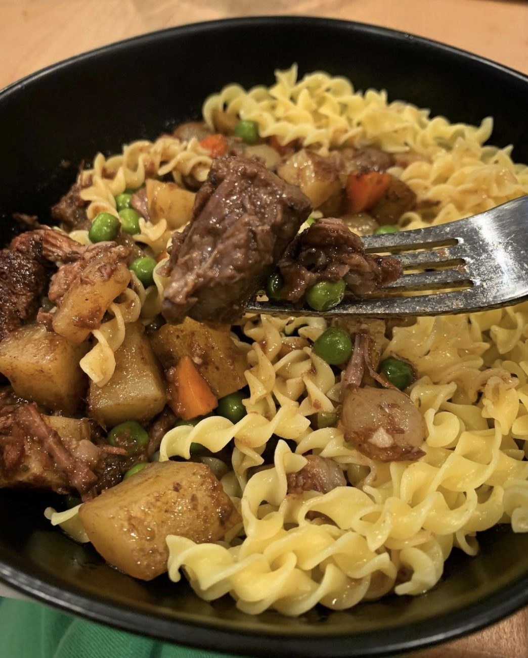 Thursday Feb 27 Delivery: Classic Beef Stew with Buttered Noodles