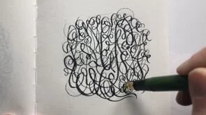 draw squiggly lines