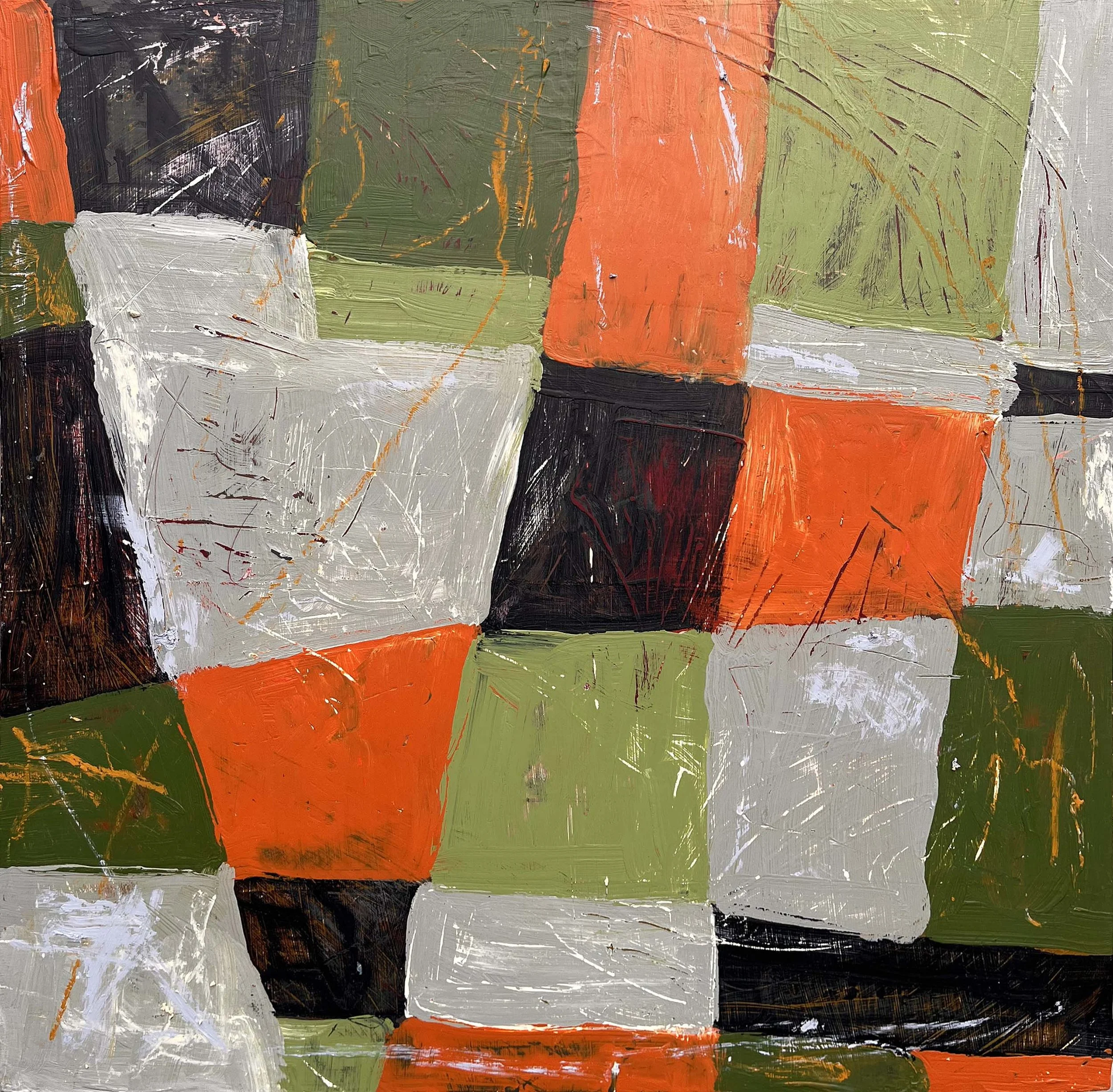 acrylic on board 40cm x 40cm