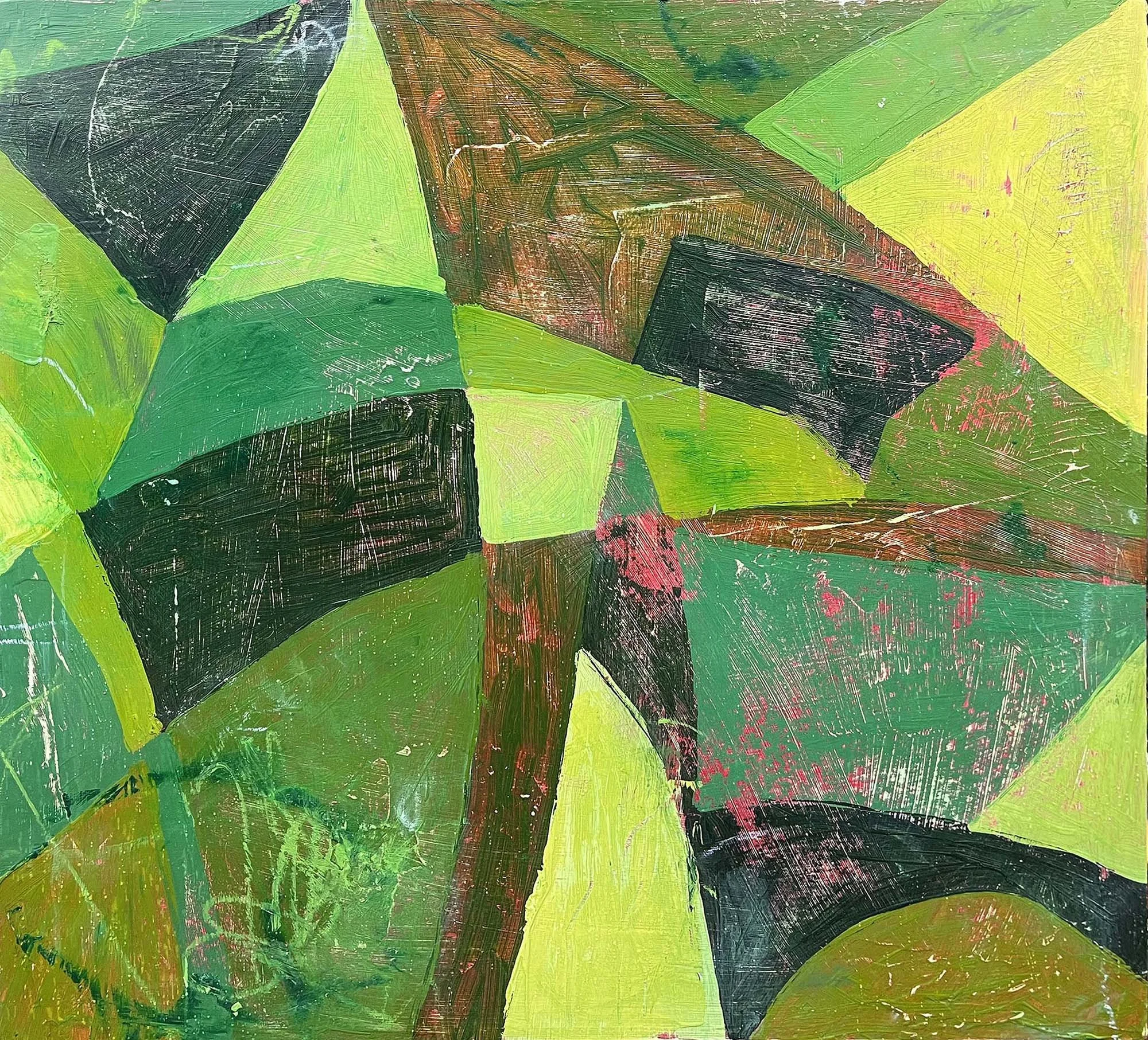 acrylic on board 40cm x 40cm
