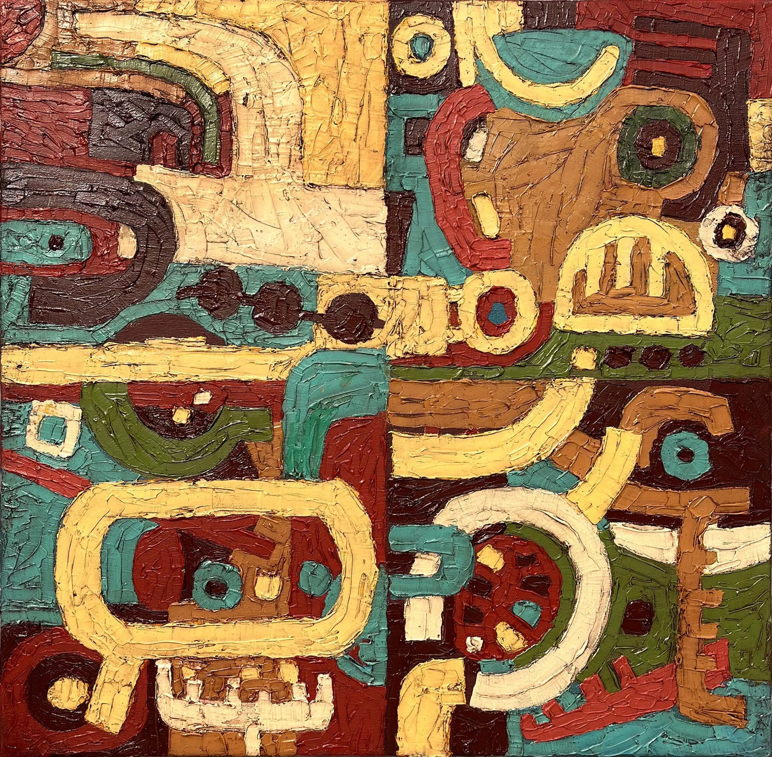 oil paint on canvas 60cm x 60cm