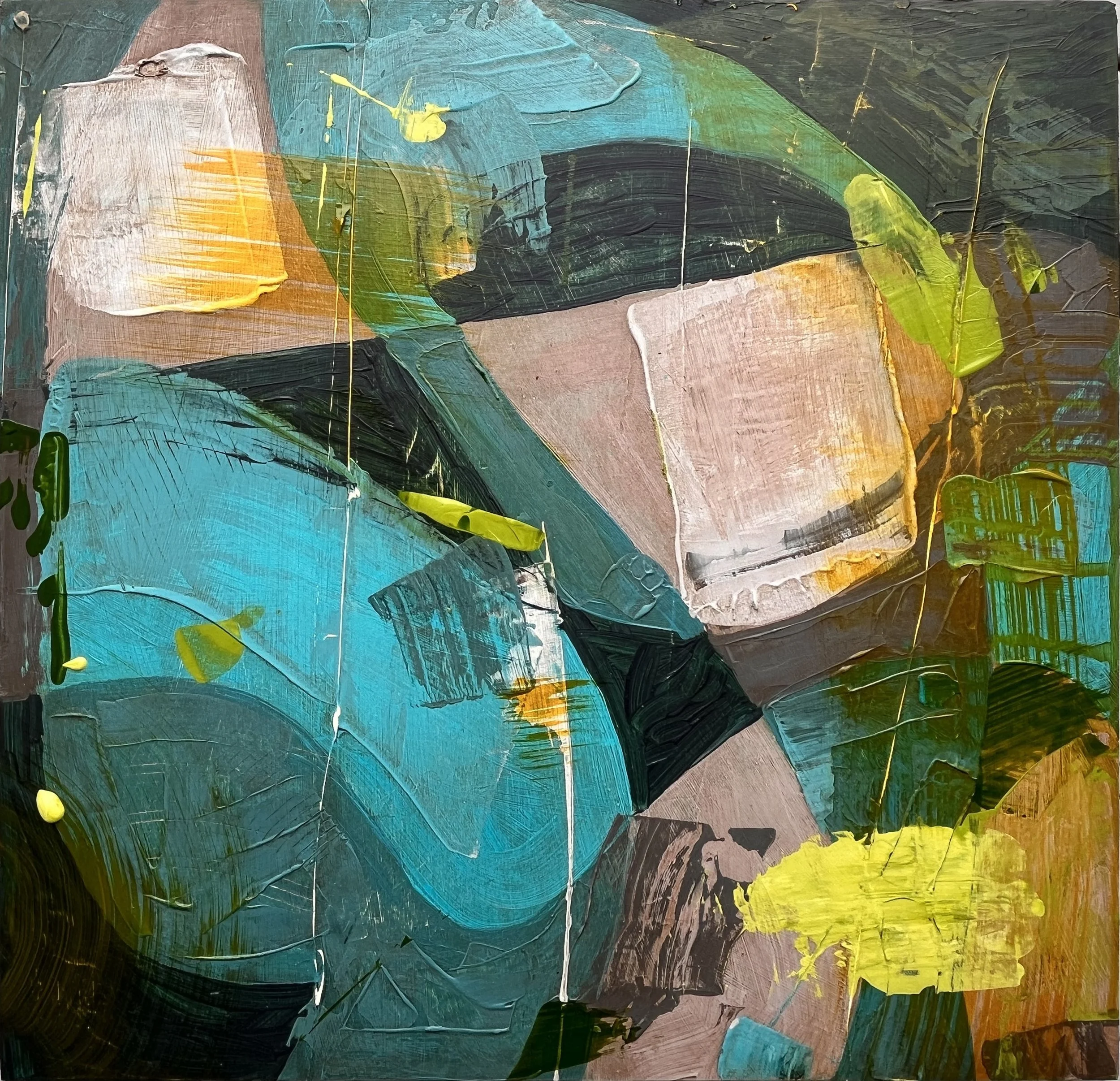 Acrylic on board 40cm x 40cm