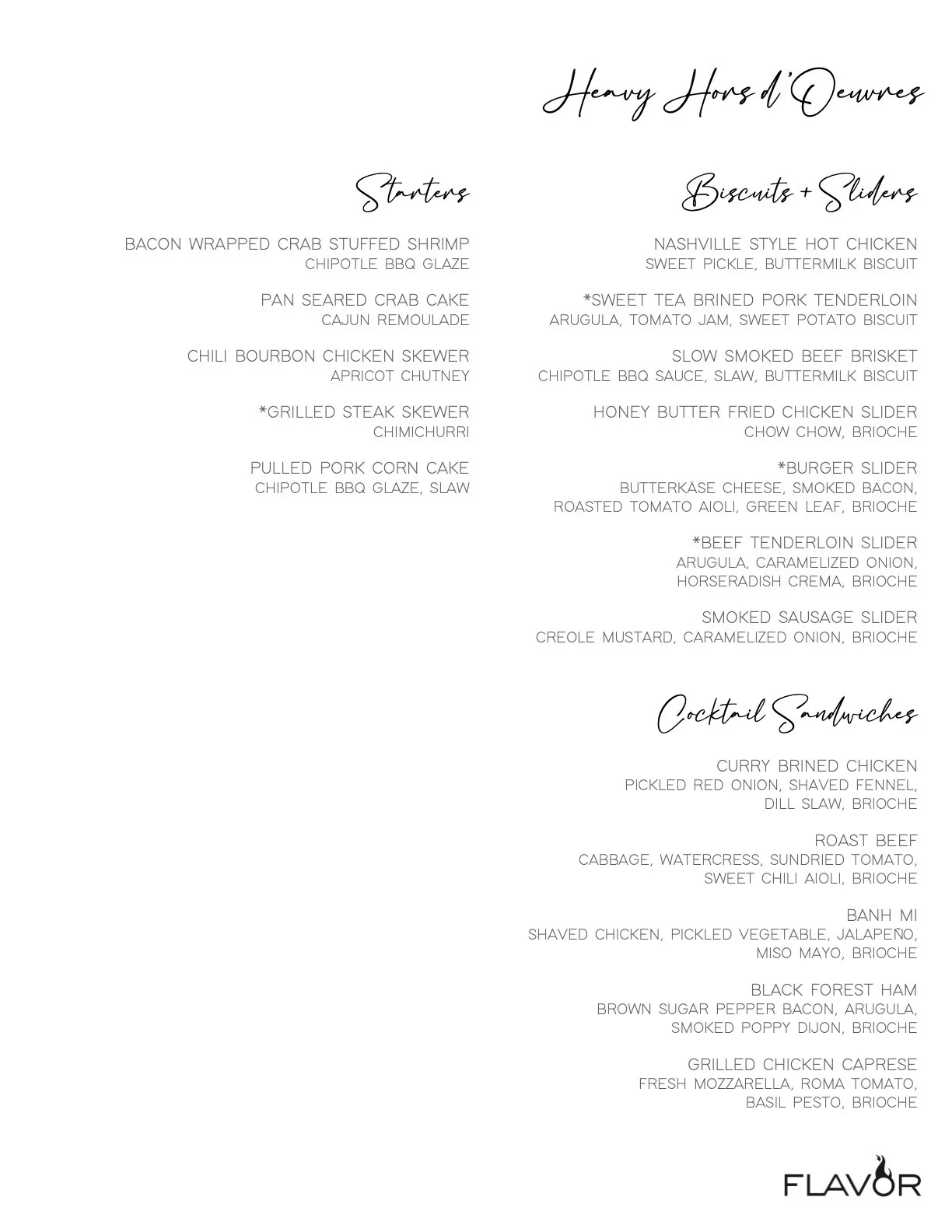 ‎2025 Flavor Reception Menu.‎2.png