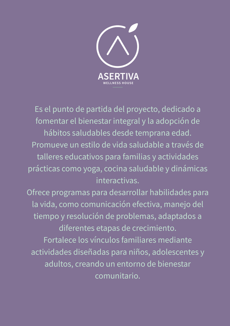 Componente de la visión integral del Proyecto Asertiva