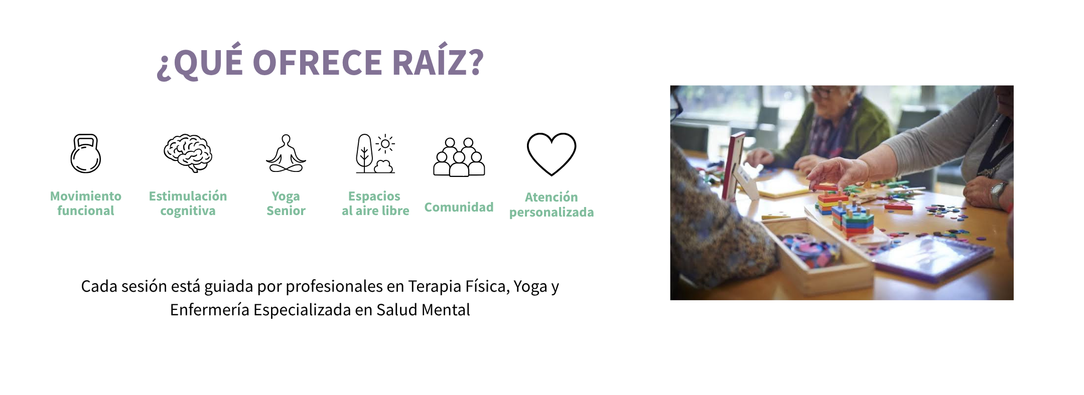 Programa Raíz en Asertiva Wellness House