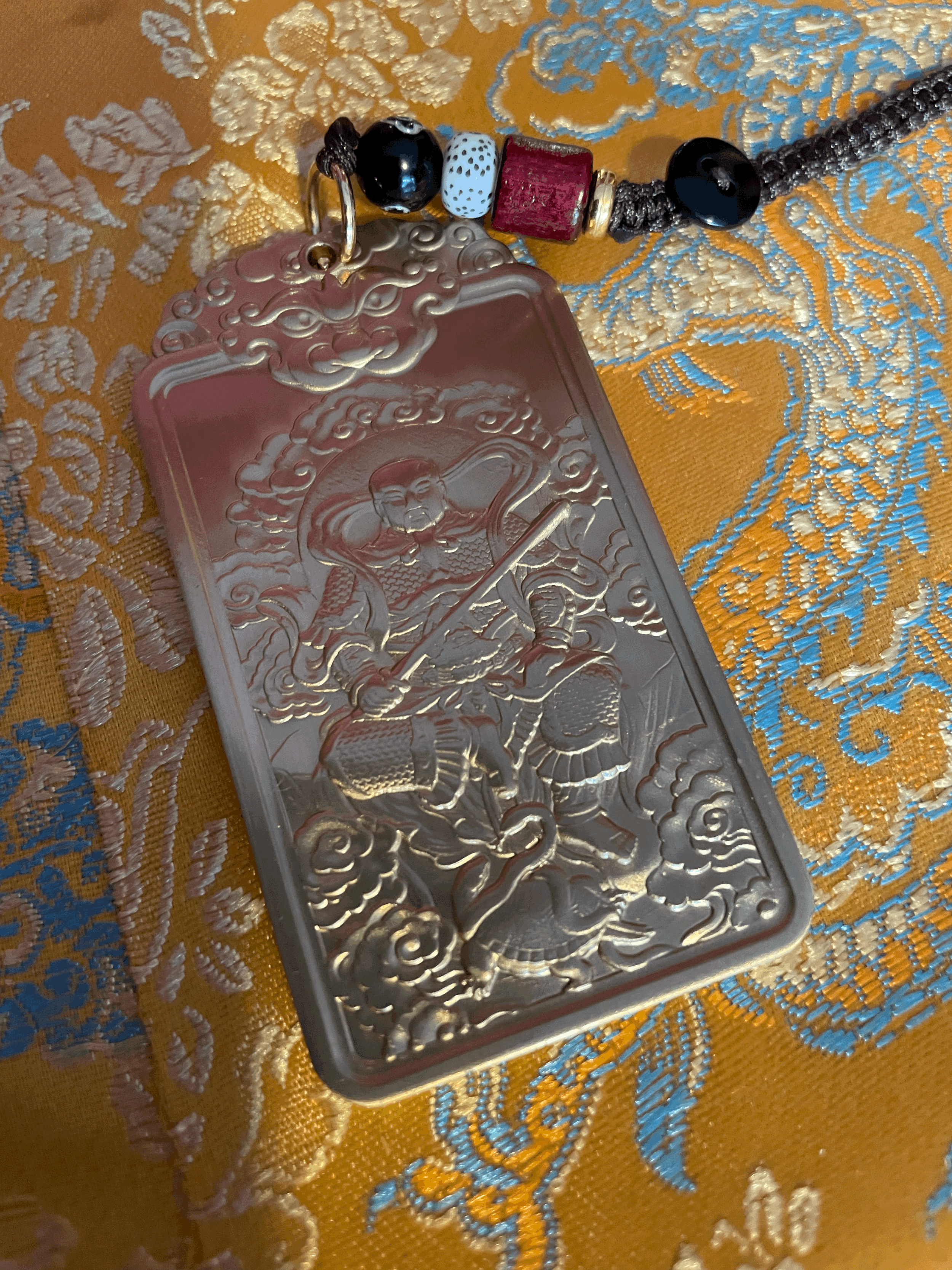 Consecrated Xuan Tian Shang Di (Xuan Wu) Brass Pendant