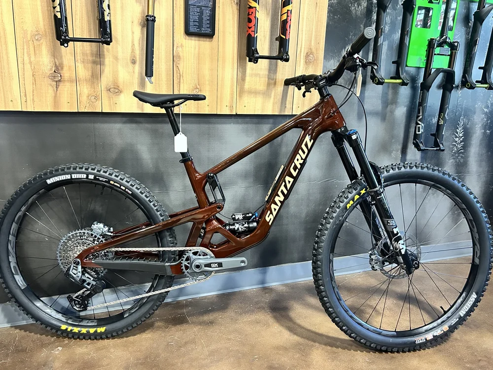 2025 Santa Cruz Bronson, GX AXS, Translucent Root Beer — MOJO WHEELS