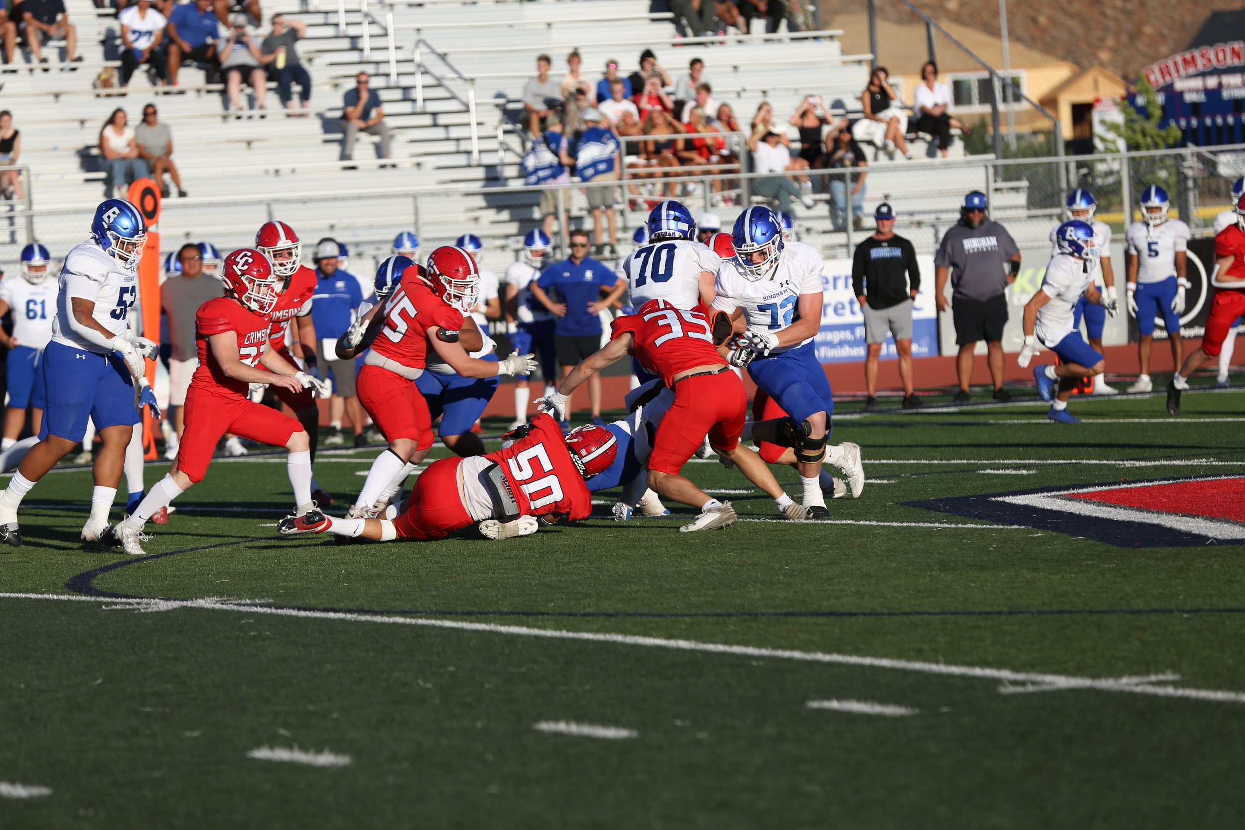 Bingham Miners vs. Crimson Cliffs Mustangs, Aug 30, 2024