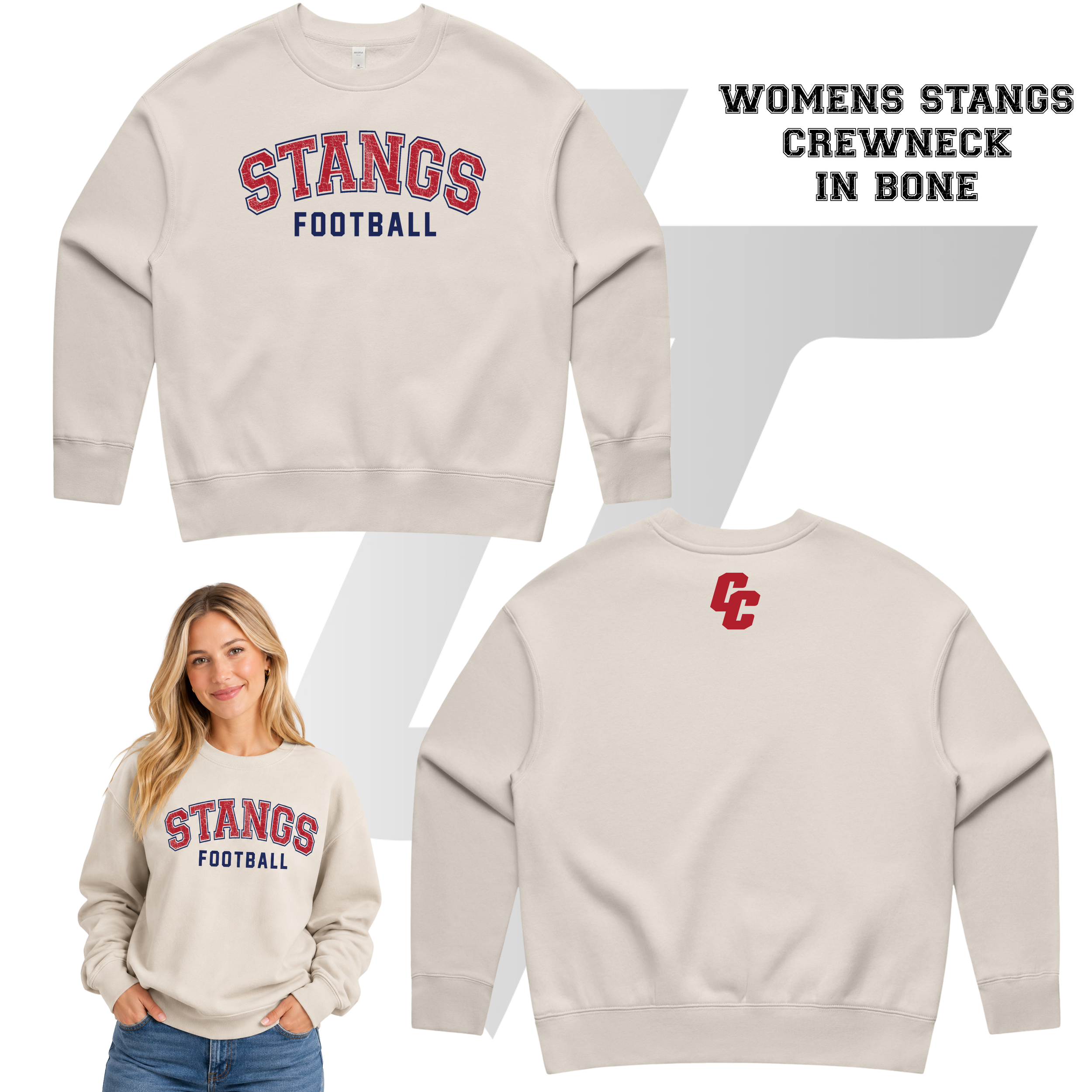Womens Crewneck in Bone 2.png