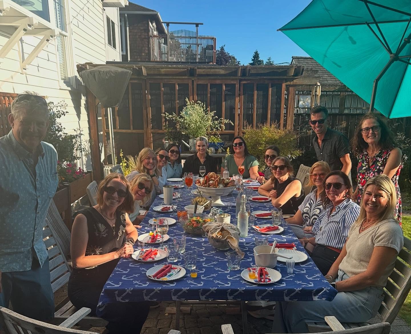 Annual crab feed hosted by @stickersnorthwest from the show last week! Couldn&rsquo;t ask for a better crew😍 what a blast!