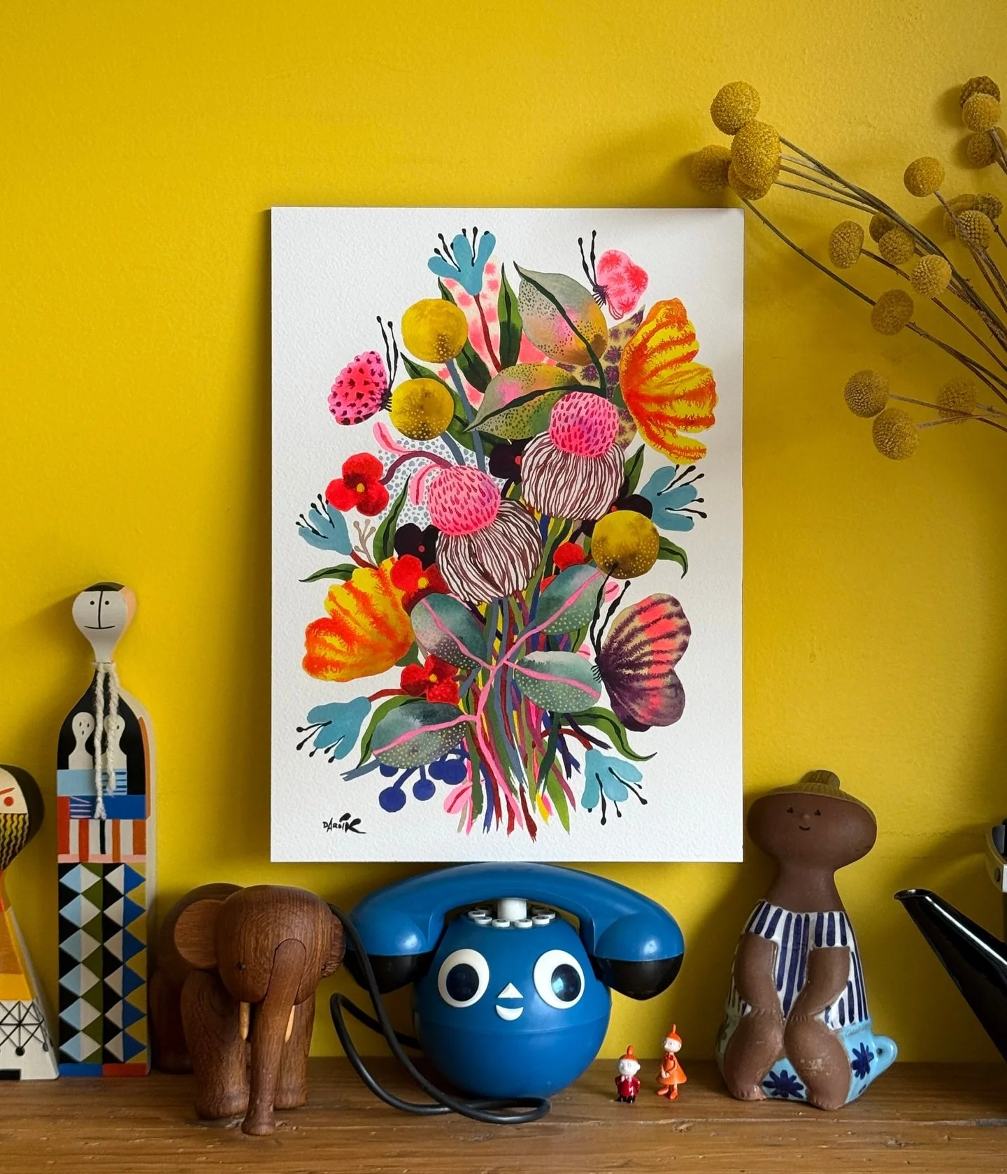 1 2 3 Bloom&hellip; 
I&rsquo;ve never been a winter person &hellip; so for the next few months I&rsquo;ll be escaping inside my head, in my paintings and in my travels&hellip; something is always blooming somewhere.

🌿☀️🌿

#watercolorflowers #newar