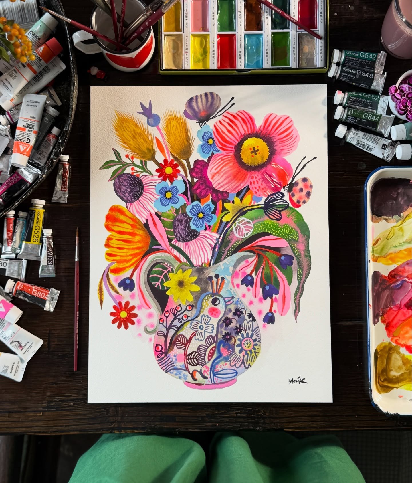 TOOMUCHERY in a vase&hellip;
I have only got a few days left in Mexico City&hellip; I embrace the toomuchery!

❤️☀️❤️

#toomuchery #bouquet #flowersinavase #floralart #bigblooms #artandflowers #floralart