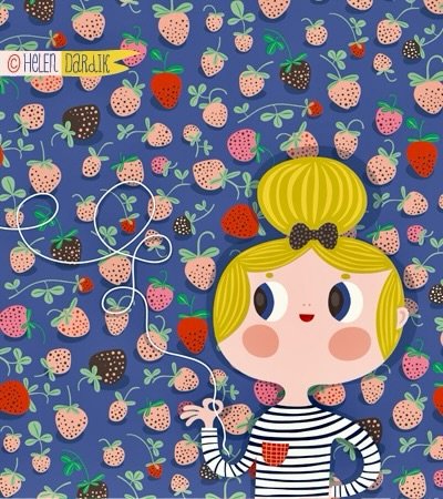 Another day, another opening into a pattern vault&hellip; these are some of my repeats from the past. I hope this year brings a lot of pattern commissions. I&rsquo;m ready to make more.

🍓🍓🍓

#patterndesign #textiledesign #surfacedesign #fabricdes