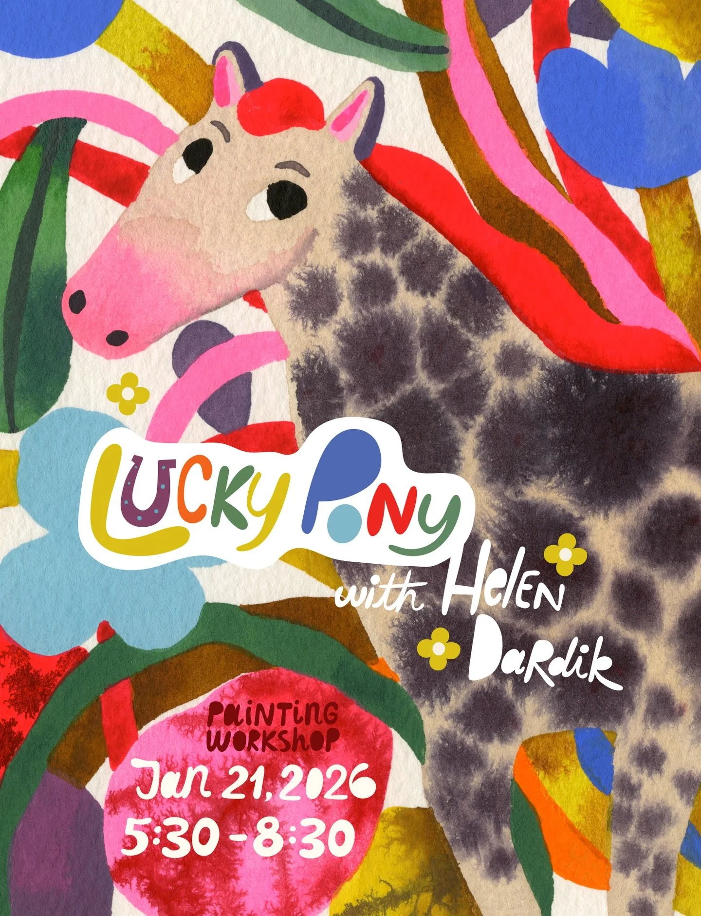 What are you doing on January 21 between 5:30 and 8:30? i&rsquo;m painting horses at the Lucy Creatives cafe in San Clemente. Would you like to join us? The link is in my bio and in my stories. Would love to have you come and celebrate the new year w