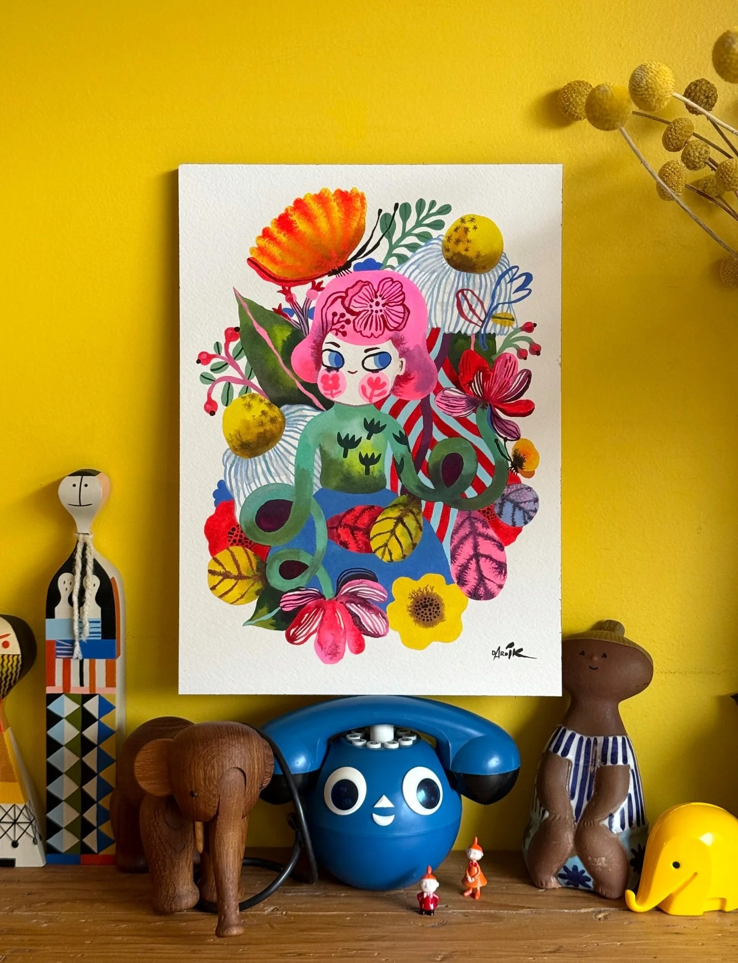 Growing&hellip; another spring story&hellip;

💛☀️💛

#growing #blooming #newart #floweryart #abloom