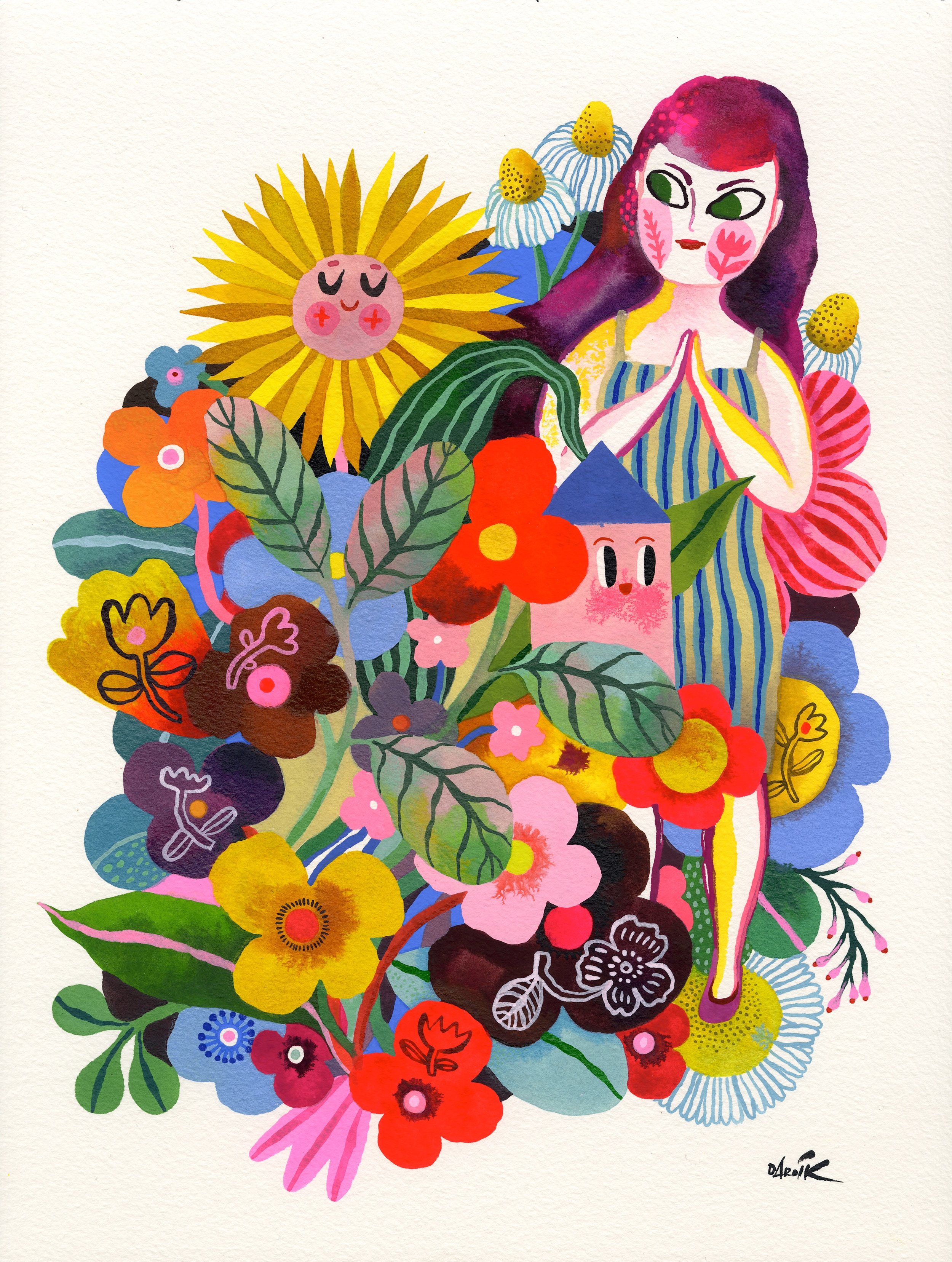 Summer is finally here&hellip; and I absolutely love it. I&rsquo;m here for all the hot weather at all the flowers and bird song&hellip;

💛🐤💛

#summer #newart #greatstripes #homesweethome #flowers