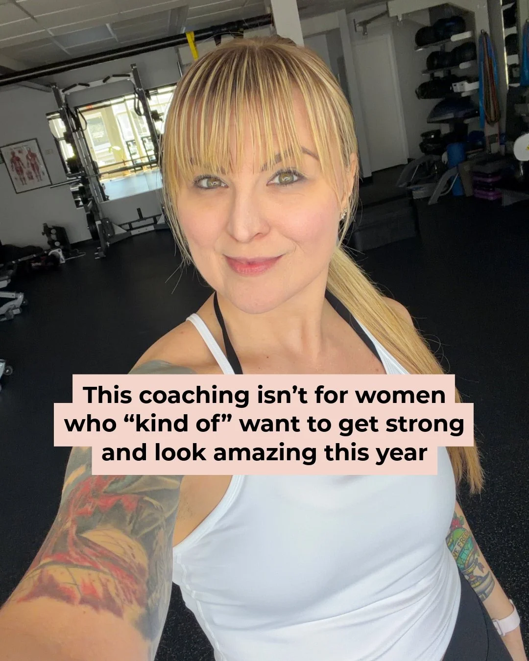 You say you want a strong, lean, confident body.

But that result comes from a very specific way of operating.

It comes from having a plan AND actually following it.
From showing up when your schedule is full.
From preparing your food before the wee