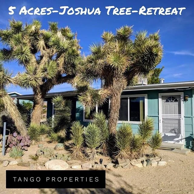 Coming Soon!! Make this home away from home a beautiful retreat from city life. Nestled on 5 Acres in Joshua Tree close to the National Park. Who&rsquo;s a star gazer or hiker looking for a place to rest??