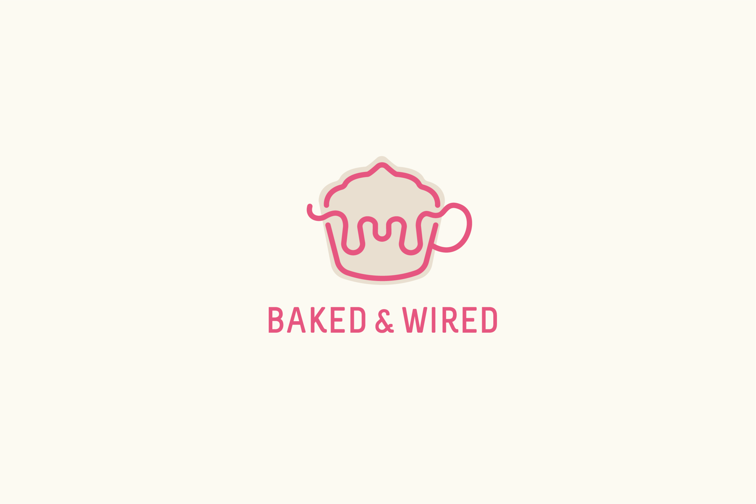  BRAND IDENTITY     CLIENT —   Baked &amp; Wired is a family — owned bakery and coffee shop that provides Georgetown, Washington D.C. with small — batched baked goods prepared from family recipes and innovative minds; paired with their handcrafted es