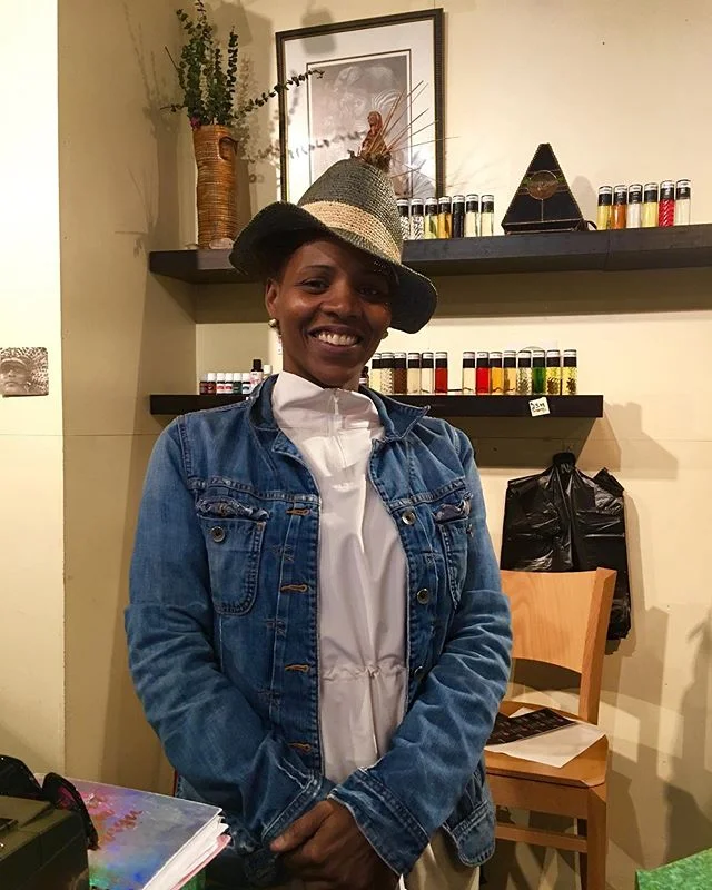&ldquo;As small business owners, we make a little, we sell a little, and we live a lot. It&rsquo;s constantly an honor to work in a diverse space that shares the same value and end goals.&rdquo;
Maisah Blanton, Co- Owner of Rituals

Come visit Maisah