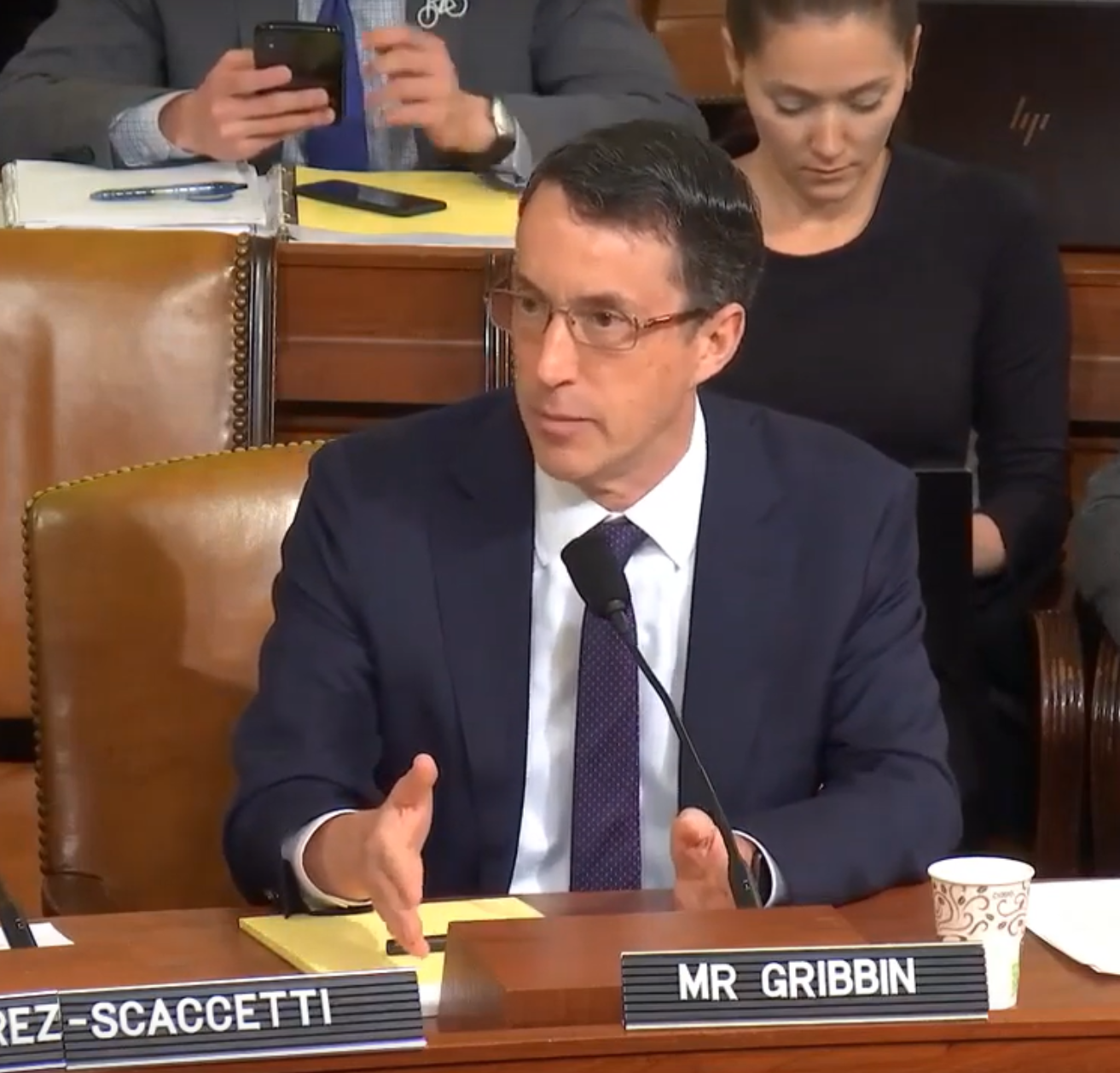 DJ Gribbin Testifies on Infrastructure Before the House Ways and Means Committee