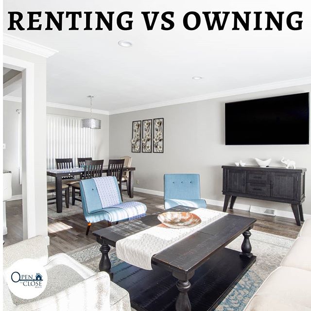 Renting Vs Owning...let's talk about it. This age old question has been bounced around a million different ways &amp; really it's all in how you look at it. Both have their benefits &amp; should be weighed accordingly. If don't want to be &quot;tied&