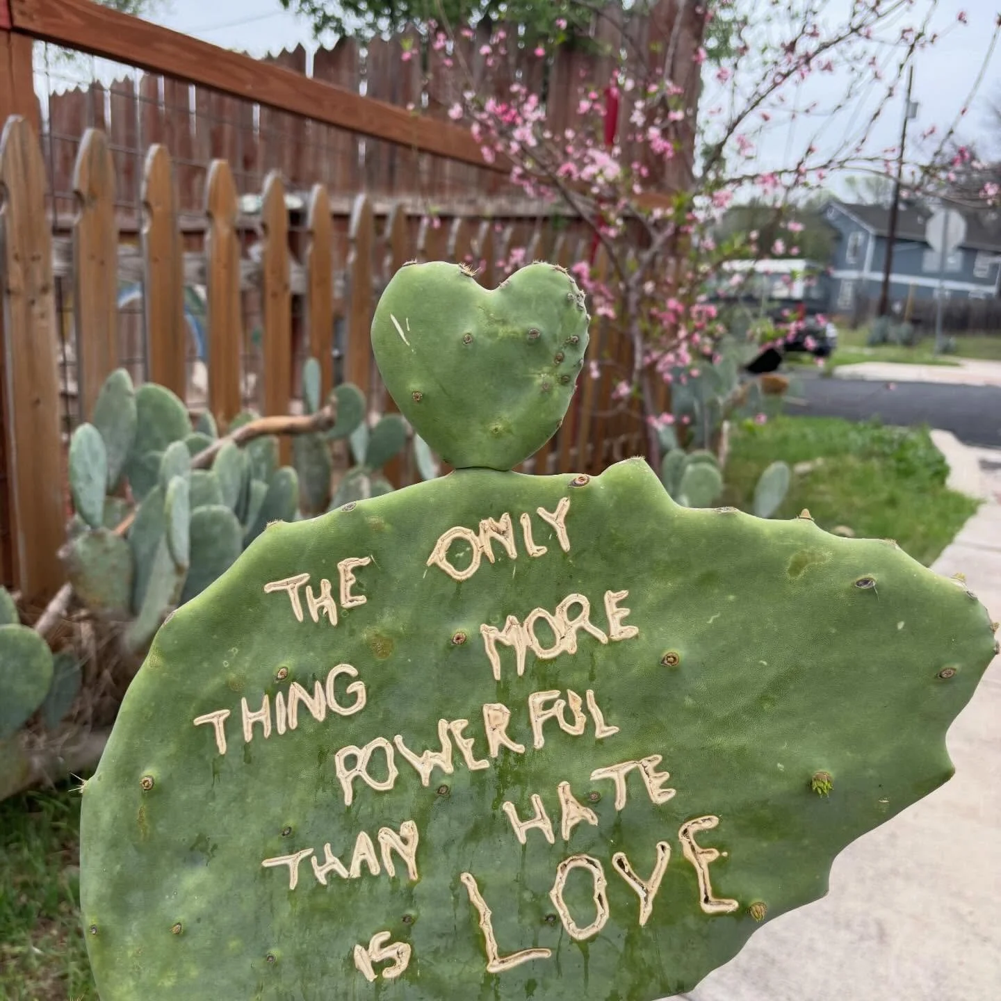 Garden art at De La Madre! #gardenart #childrensgarden #love