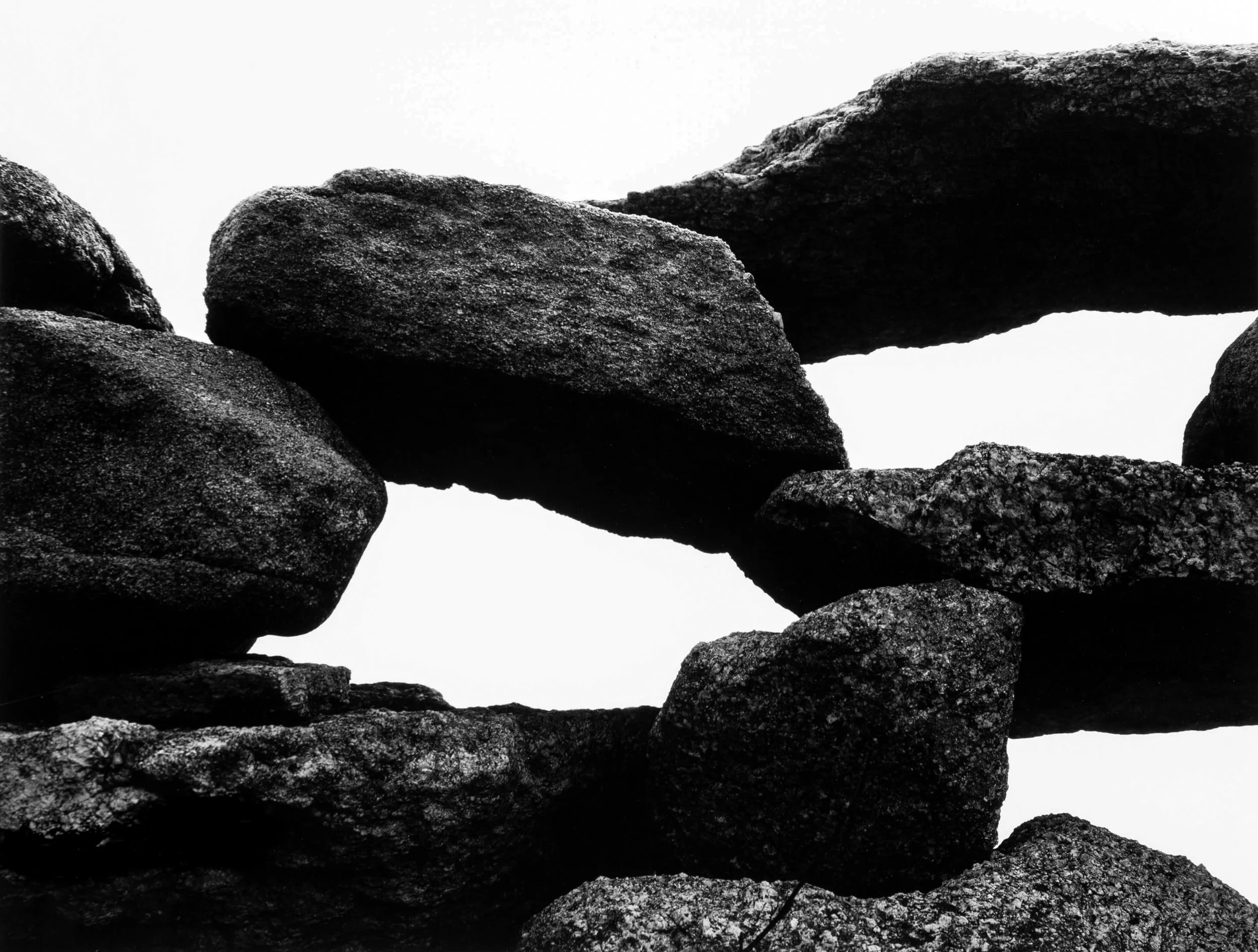 Aaron Siskind  ”Martha’s Vineyard, 1954” (Printed later)  20”x24” silver gelatin print  Signed, titled and dated in ink on verso.