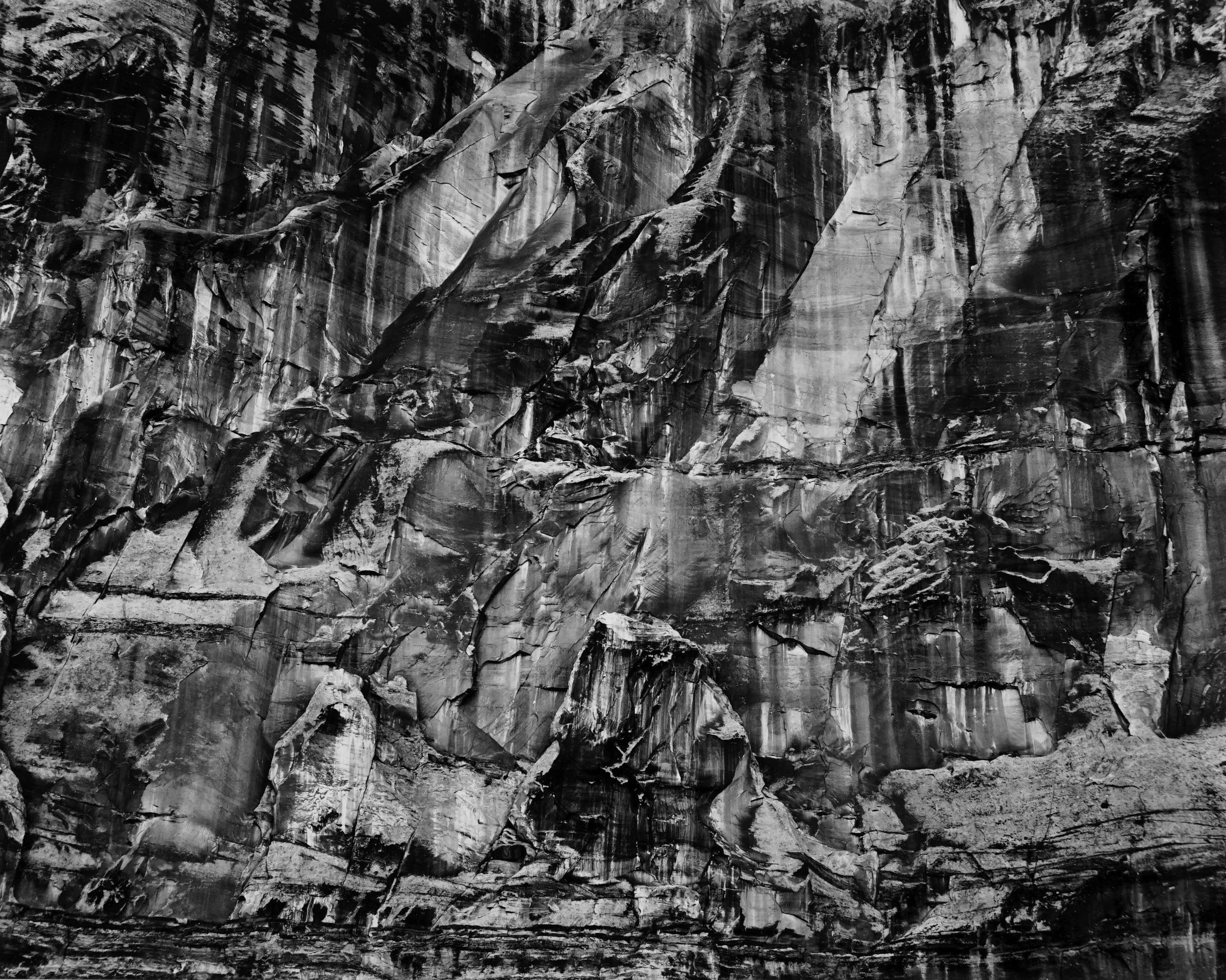  Michael A. Smith  “Capital Reef, Utah, 1975”  8”x10” vintage silver gelatin print  Signed and dated on recto. Titled, dated and numbered on verso. 