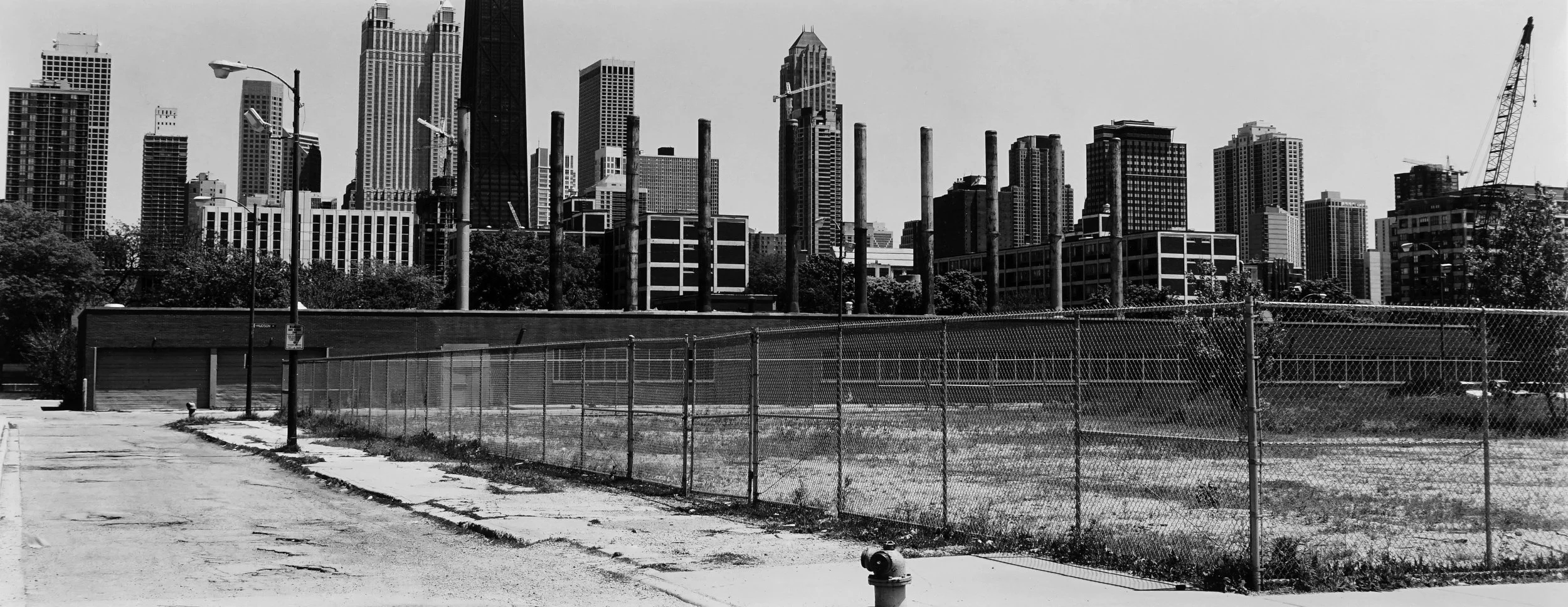  Michael A. Smith  “Chicago, 2006”  8”x20” vintage silver gelatin print  Signed and dated on recto. Titled, dated and numbered on verso. 