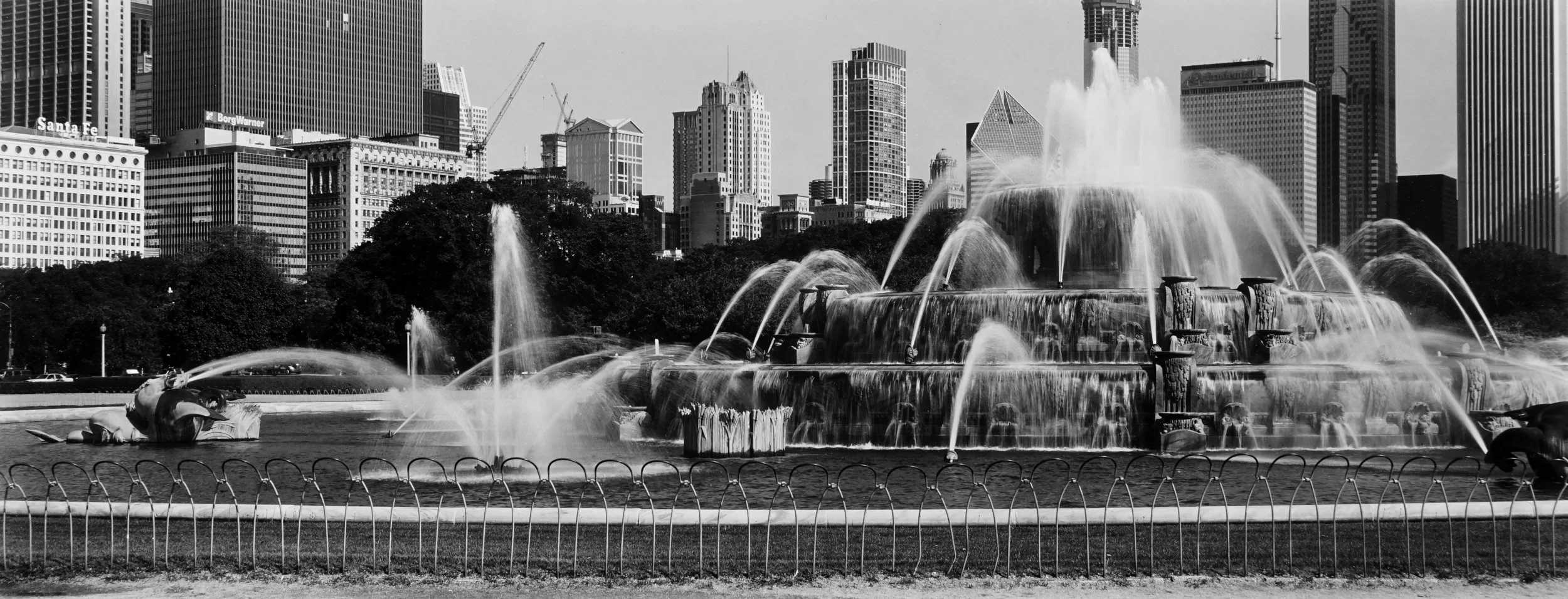  Michael A. Smith  “Chicago, 2006”  8”x20” vintage silver gelatin print  Signed and dated on recto. Titled, dated and numbered on verso. 