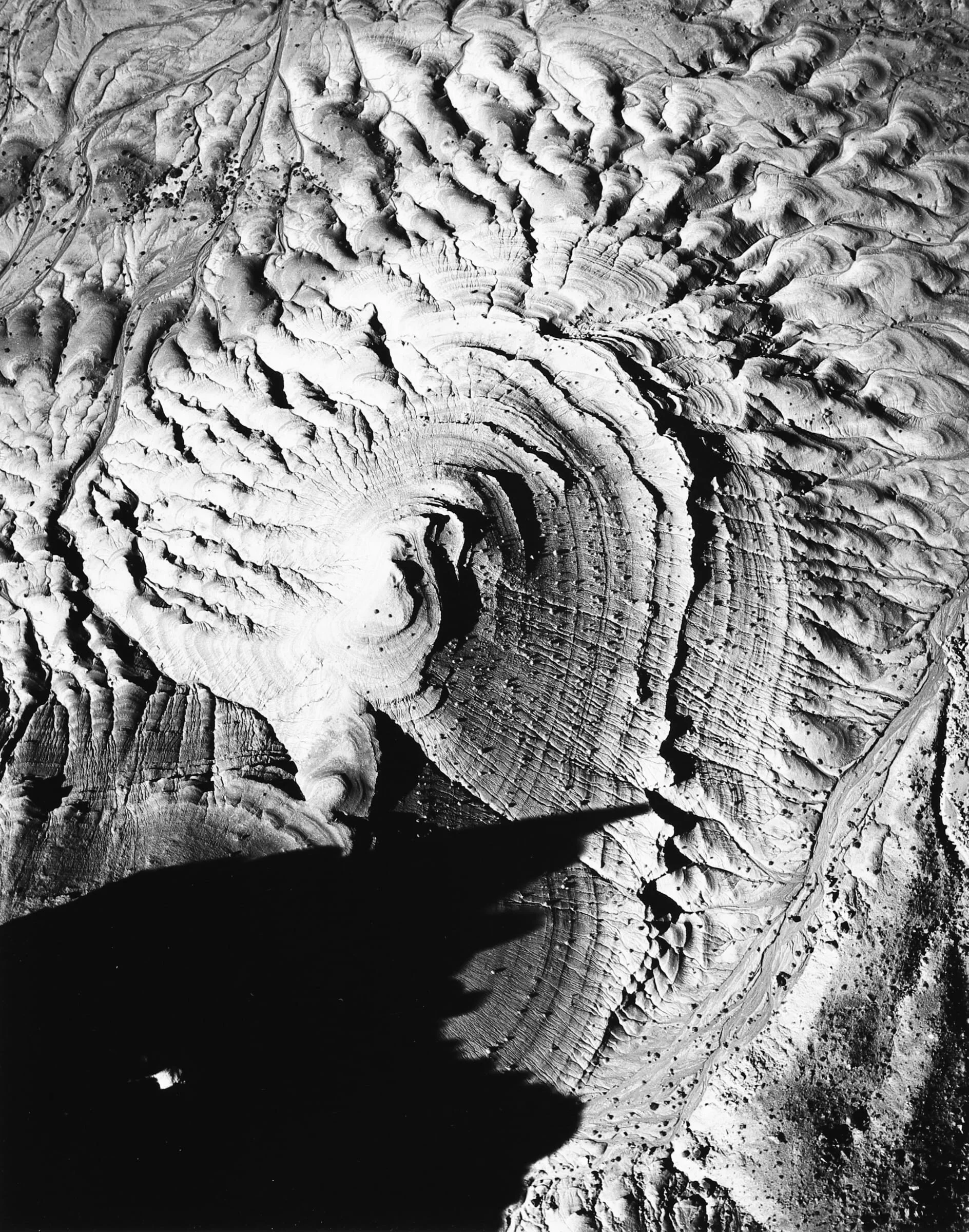 William Garnett  “Butte, Marble Canyon, AZ, 1954”  8”x10” silver gelatin print  Signed in pencil on recto. Stamped, titled, dated on verso.