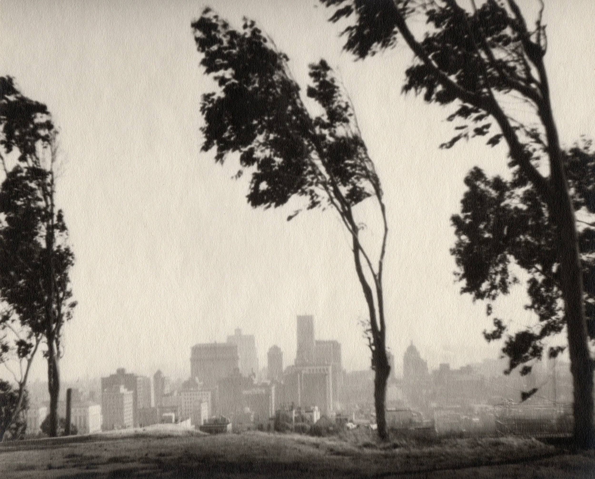  William Dassonville  “San Francisco from Telegraph Hill, 1925”  11”x14” vintage silver gelatin print 