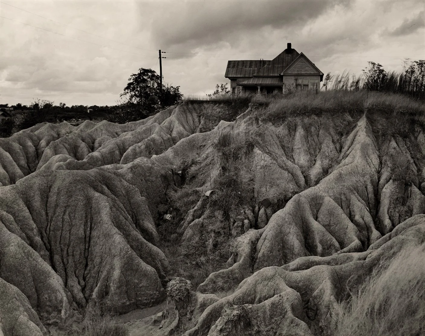 Wright Morris  “ Faulkner Country, Near Oxford, Mississippi, 1939”    8”x10” silver gelatin print    Signed in pencil on verso