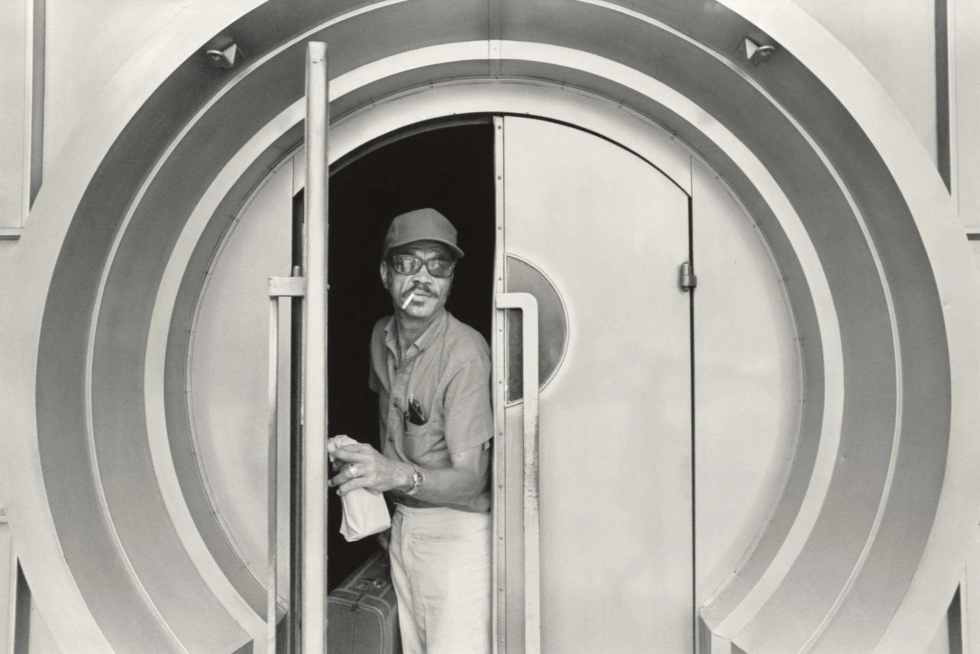 Anthony Hernandez “Los Angeles, CA, 1971” Vintage mounted silver gelatin print in artist frame