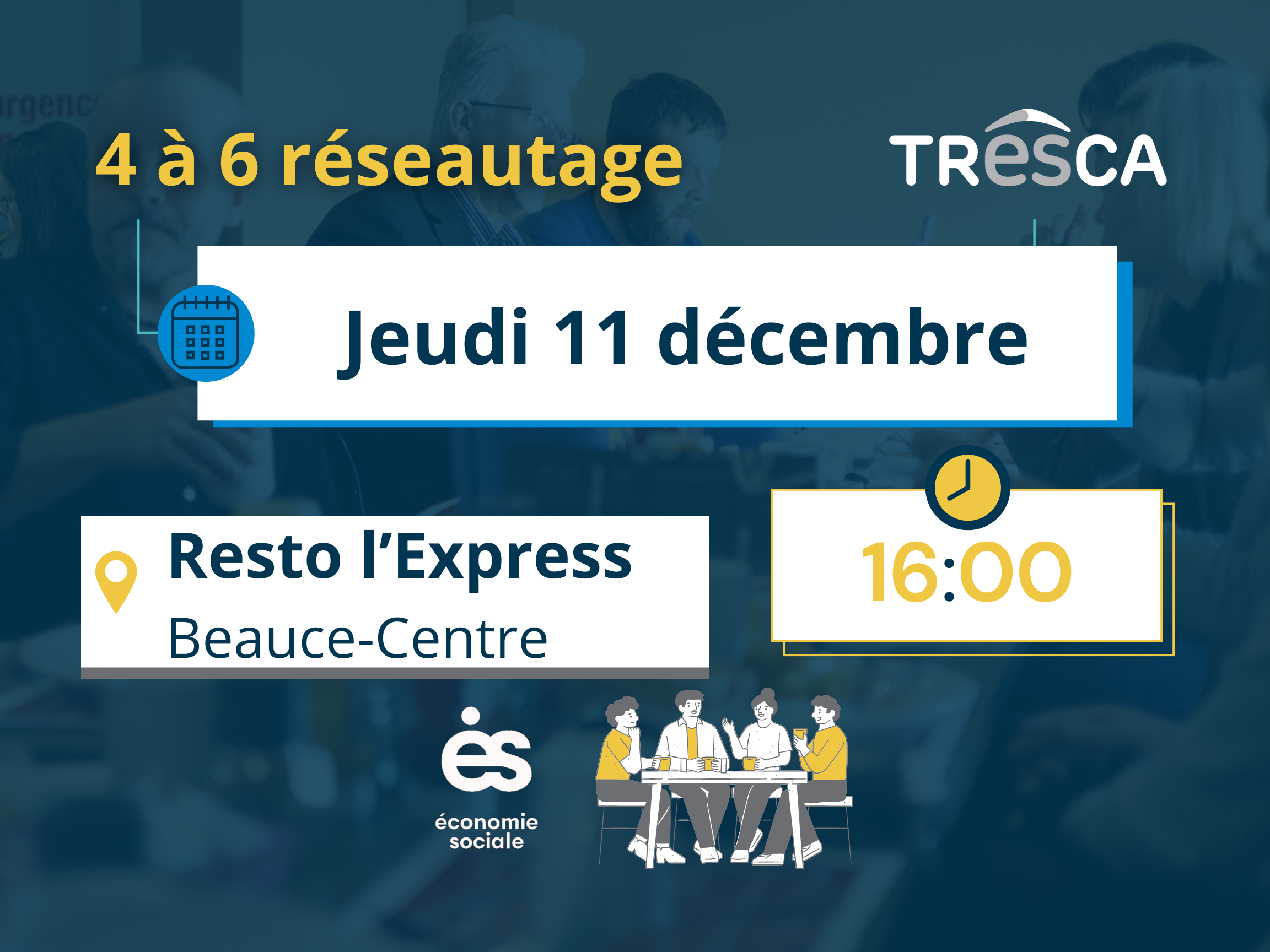 4 à 6 réseautage Beauce-Centre