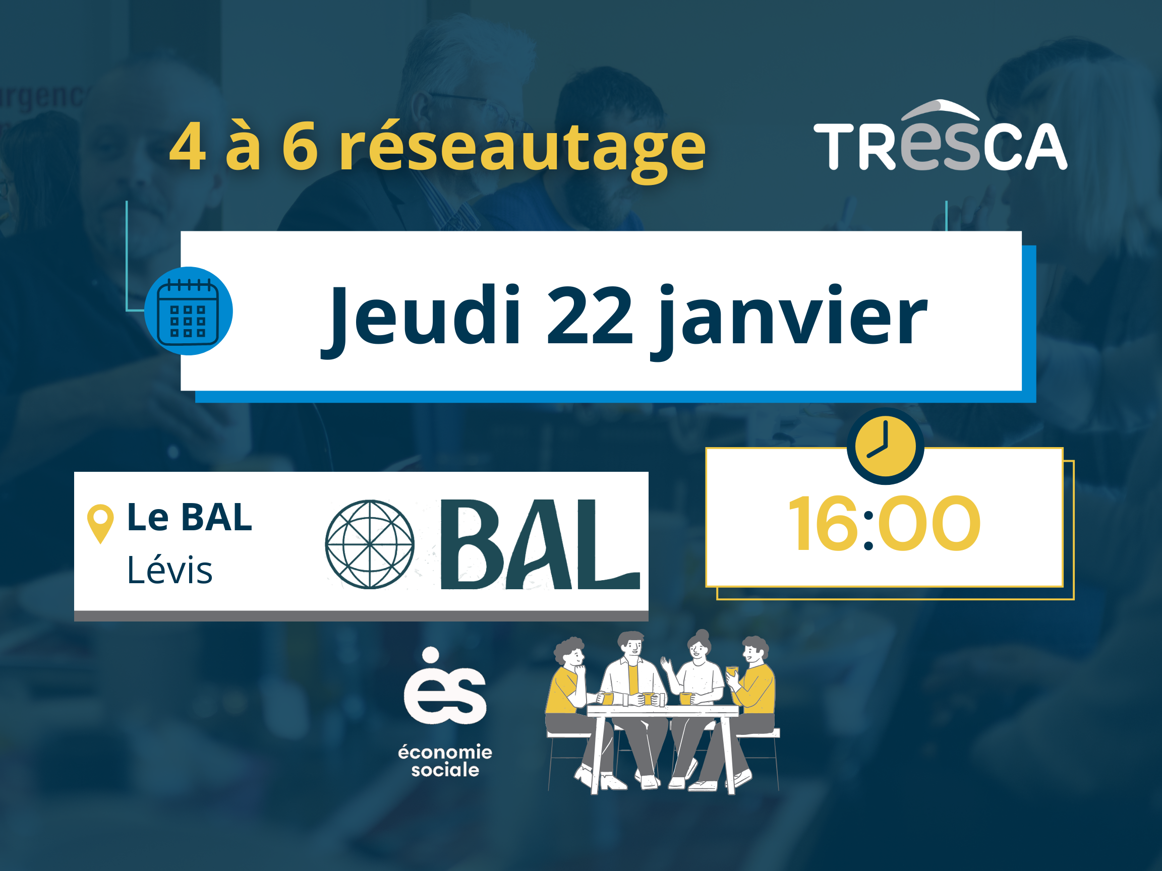 4 à 6 réseautage - Lévis