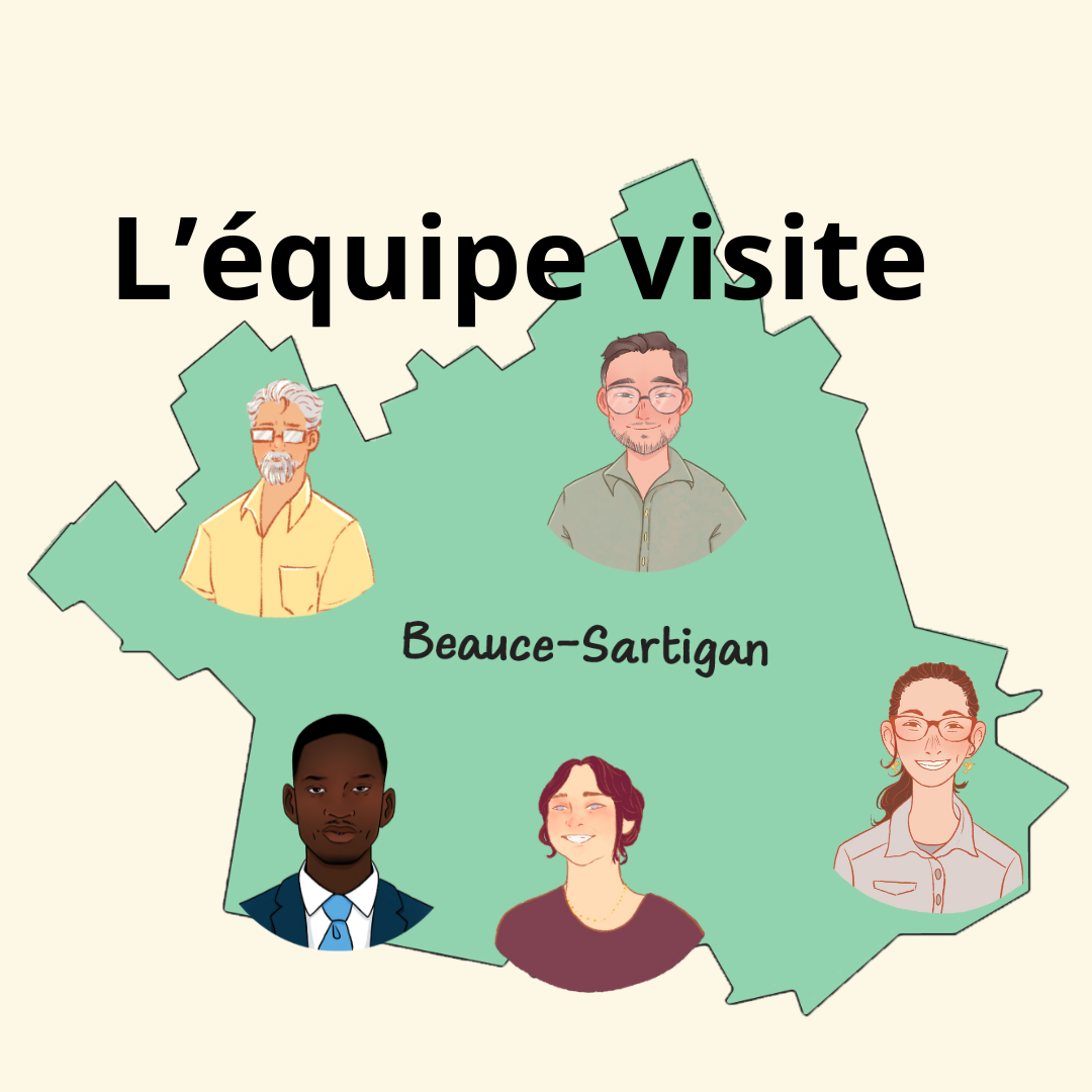 L'équipe de la TRÉSCA visite: Beauce-Sartigan