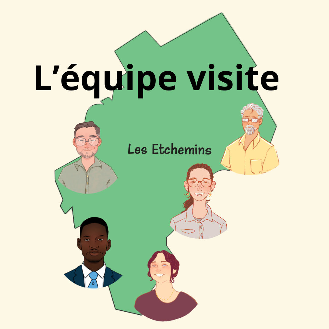 L'équipe de la TRÉSCA visite: Les Etchemins