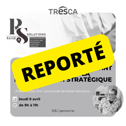 Webinaire 2: Voir loin, agir maintenant : les clés de la planification stratégique - Raise Solutions