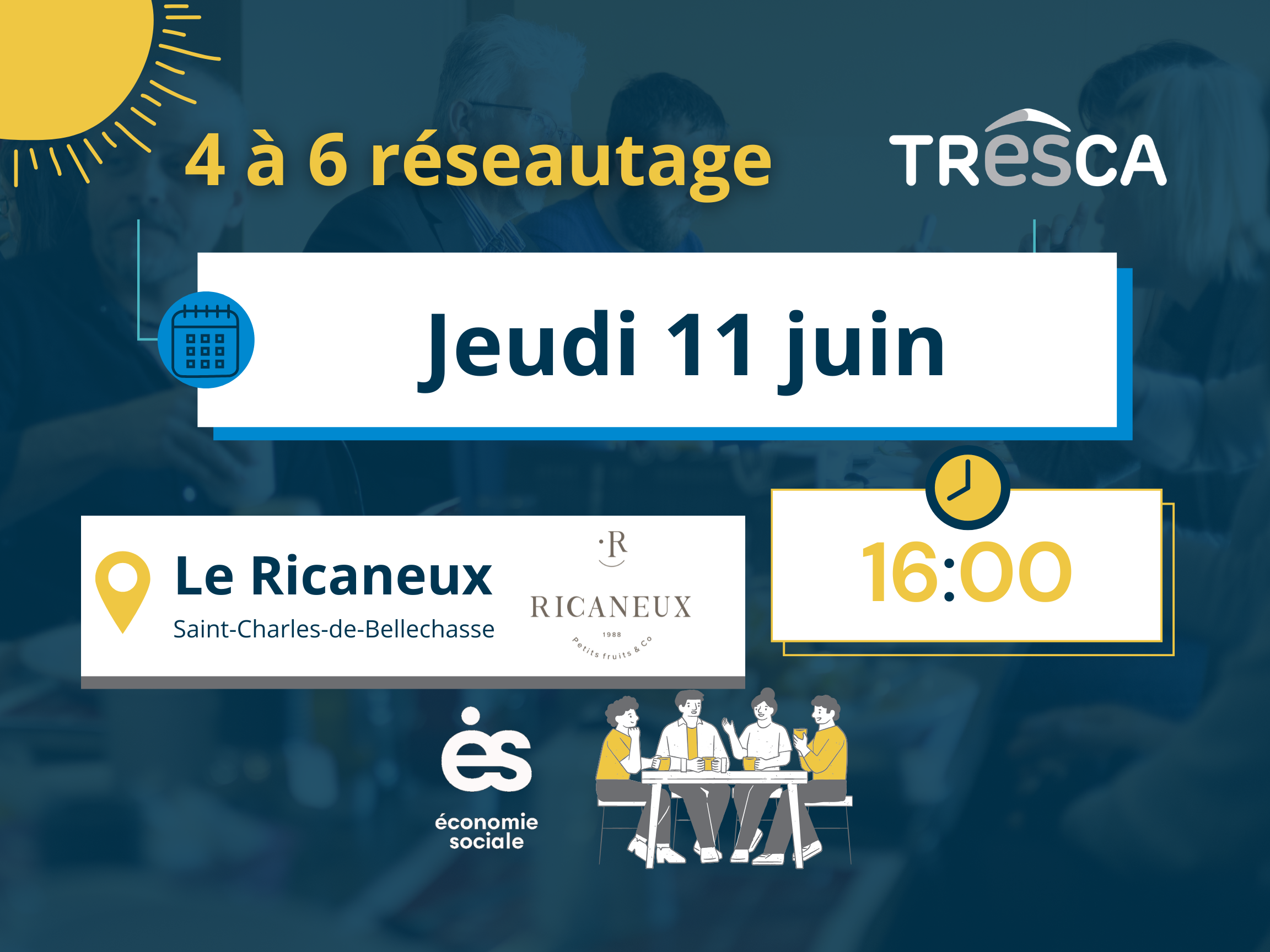 4 à 6 réseautage - Bellechasse