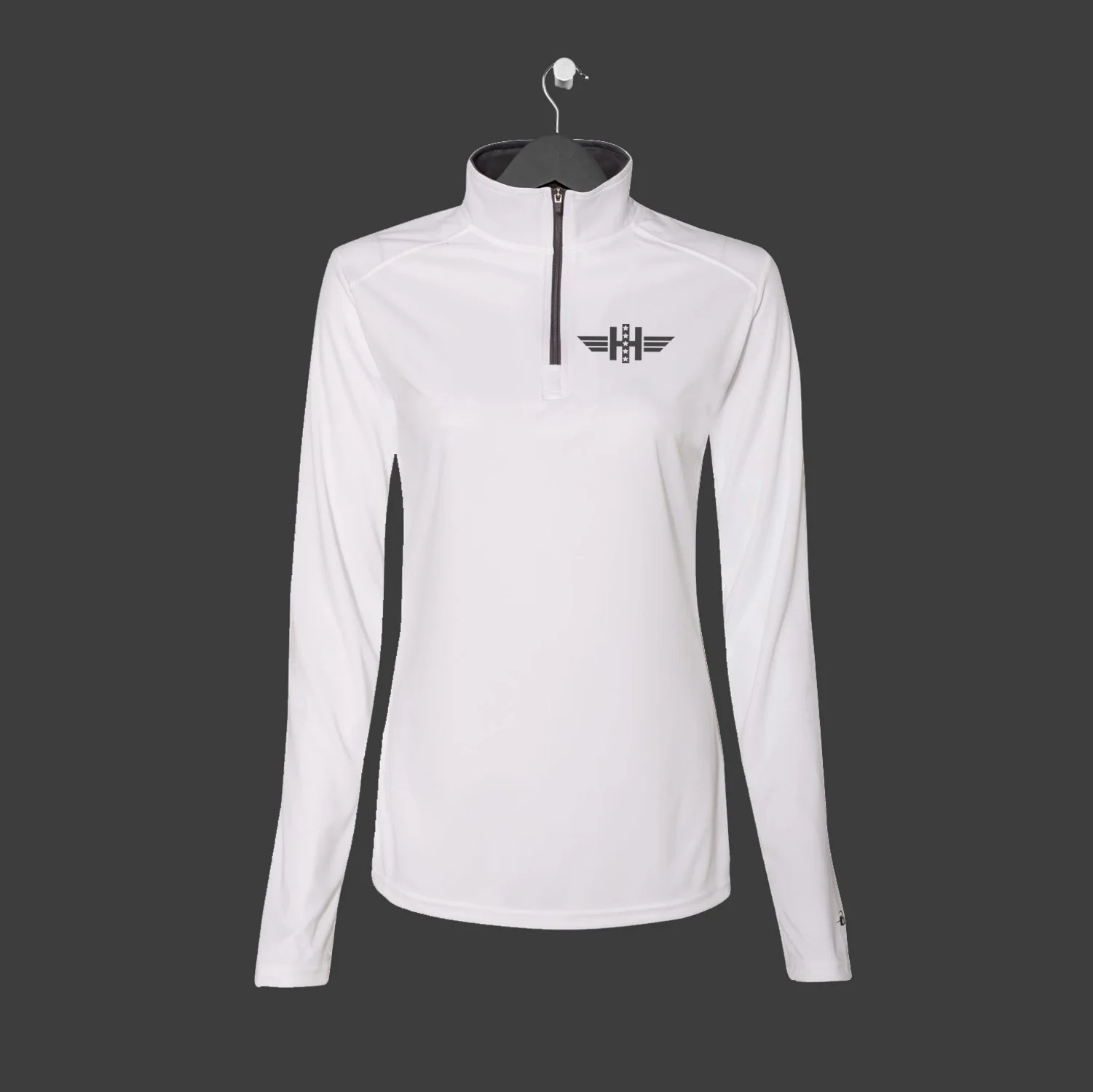 WOMEN'S LONG/ LIGHT ZIP WHITE