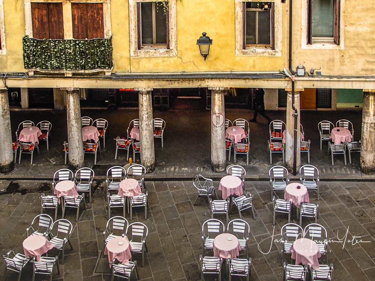 "Cafe at Piazzetta Andrea Palladio"